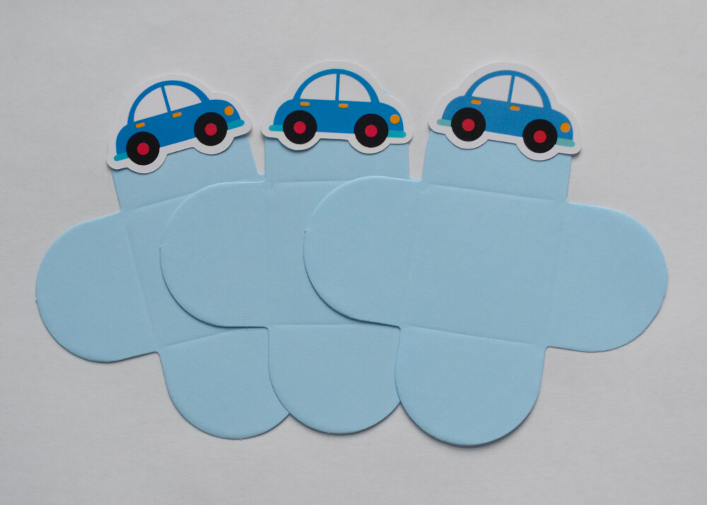 Forminha de Doce Carrinhos Personalizada para Festa Infantil