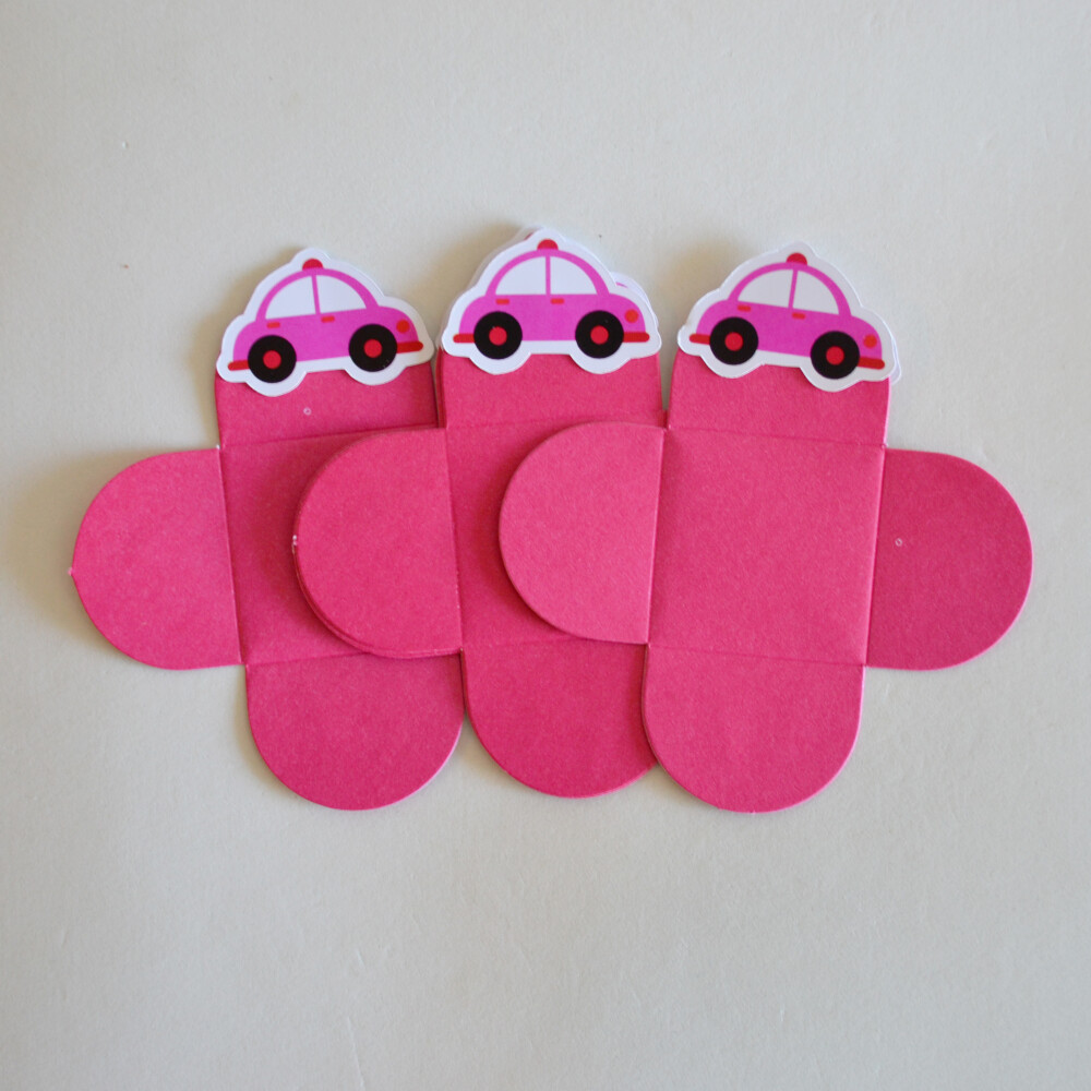 Forminha de Doce Carrinhos Personalizada para Festa Infantil