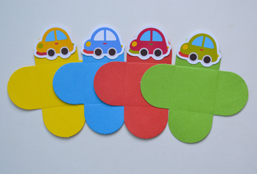 Forminha de Doce Carrinhos Personalizada para Festa Infantil