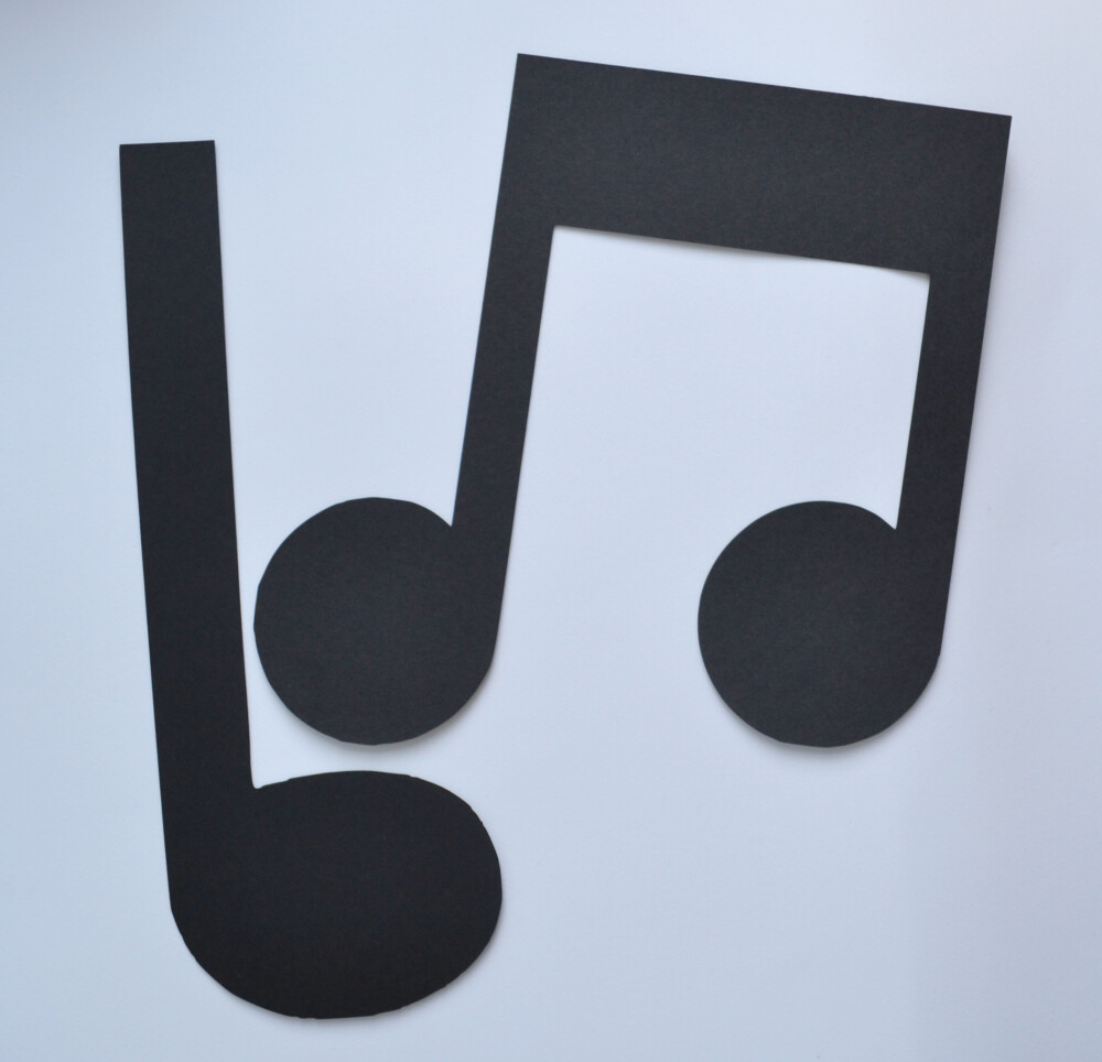 Varal Decorativo Notas Musicais | Decoração Temática Festa