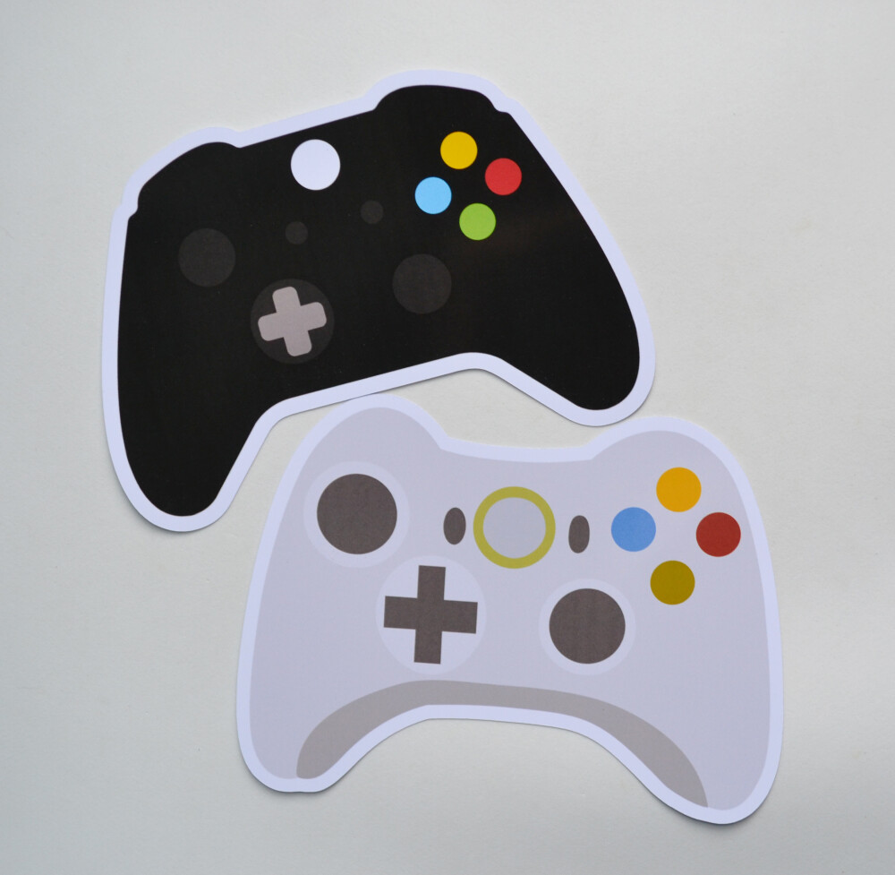 Aplique Controle Xbox para Painel e Decoração Gamer