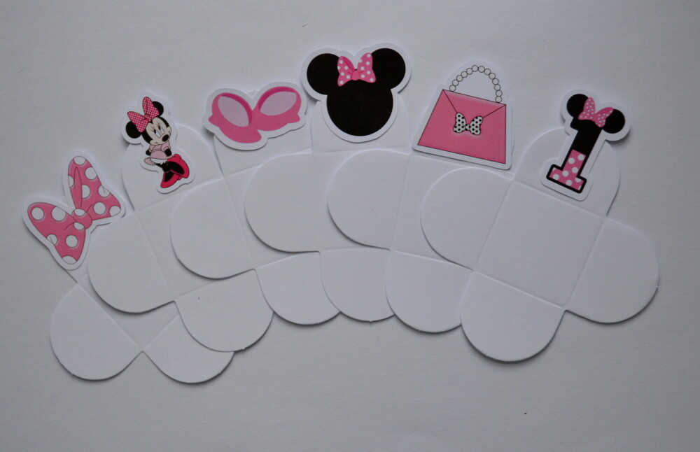 Forminhas Minnie Rosa