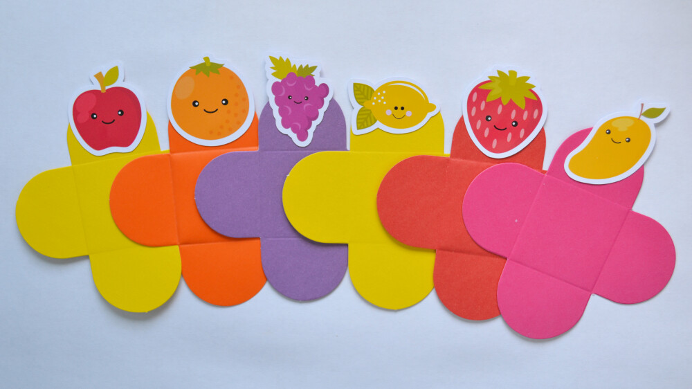 Forminha de Doces Frutinhas Personalizada para Festa Infantil