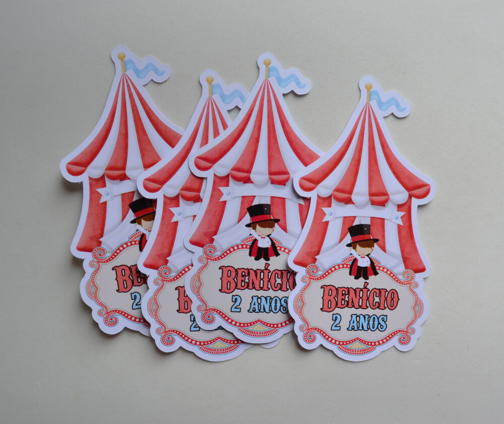 Aplique Tubete Circo