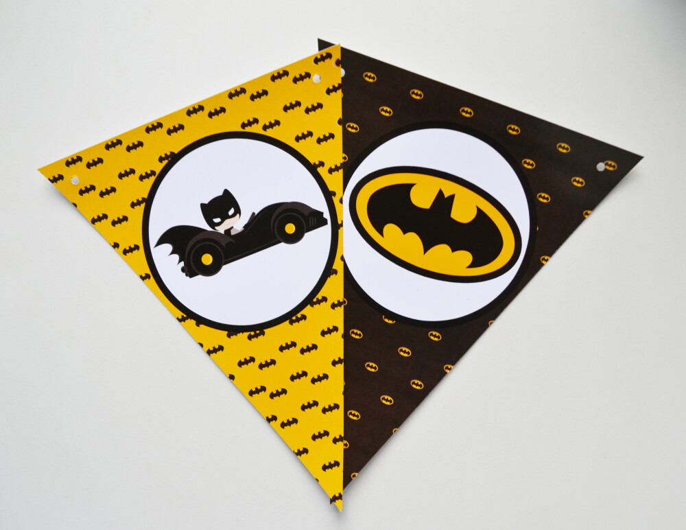 Bandeirolas Batman