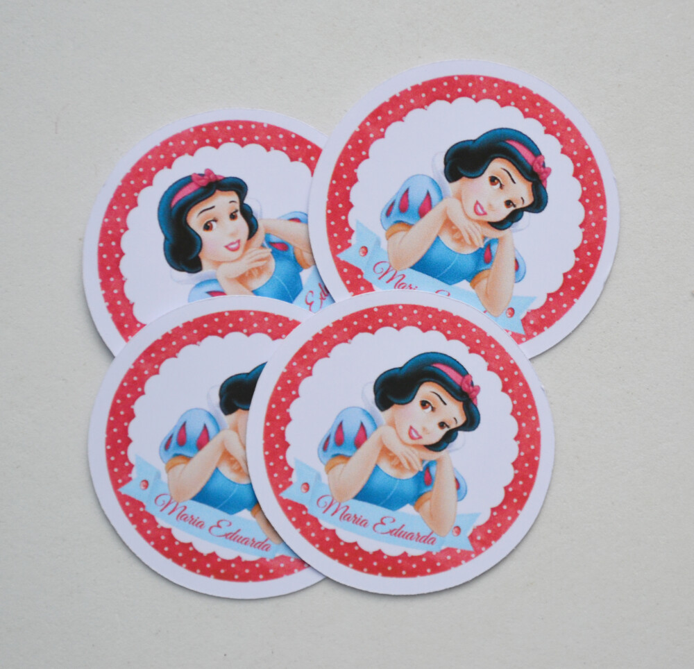 Adesivo Branca de Neve