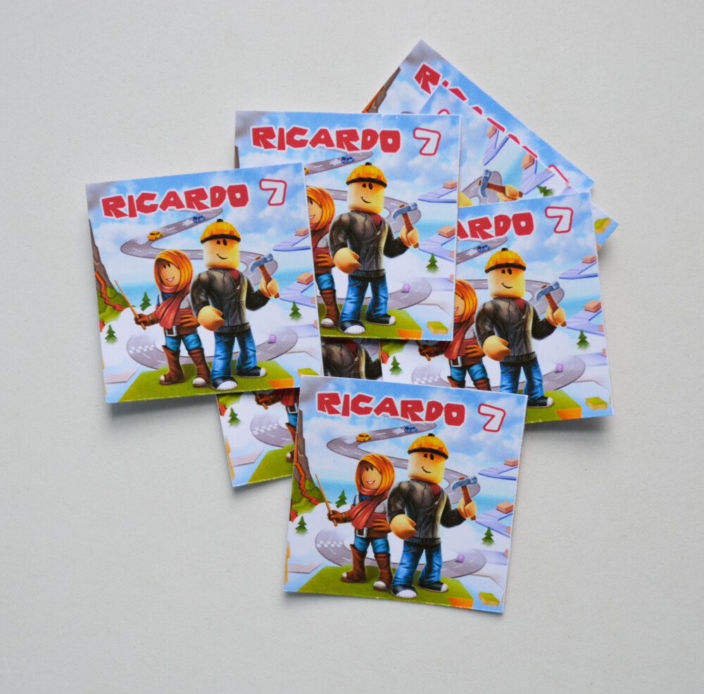 Adesivo Roblox 5cm