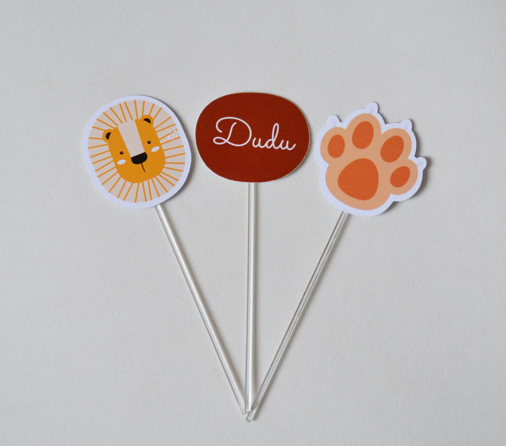 Topper de Doces Leãozinho