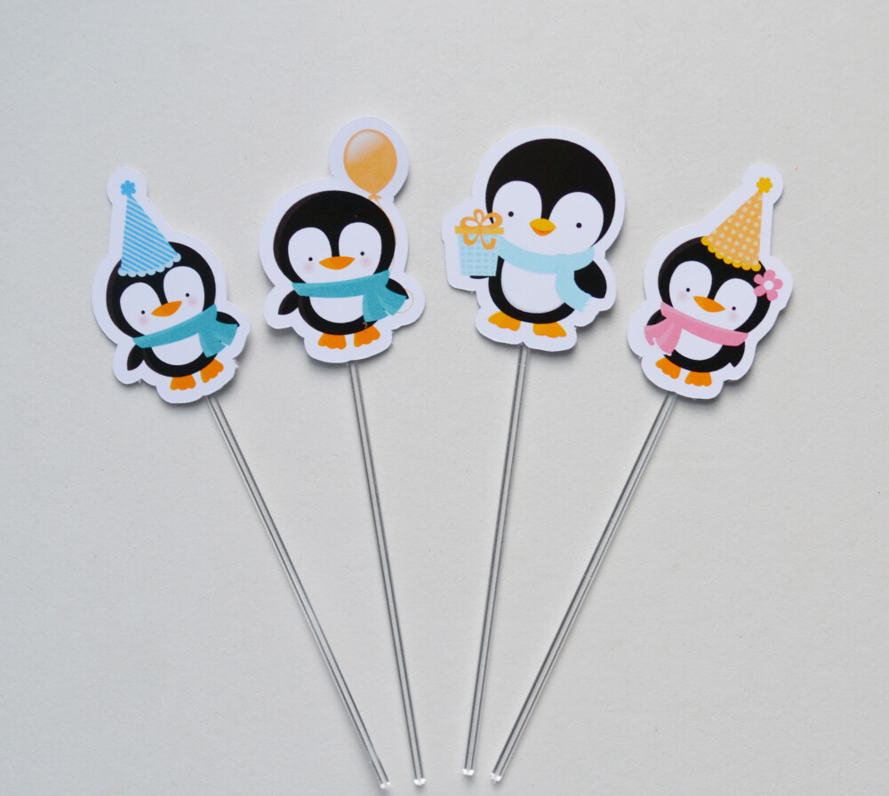 Topper p/ Doces Pinguim