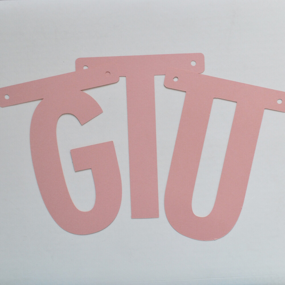 Varal de Letras Personalizado | Decoração Festa Infantil