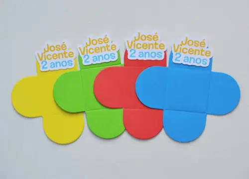 Forminha Personalizada Nome e Idade