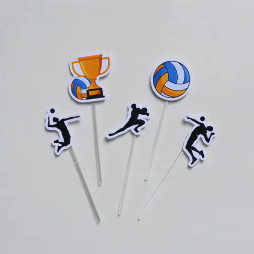 Topper de Doces Jogo de Vôlei