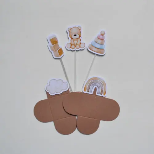 Ursinho Forminhas + Toppers