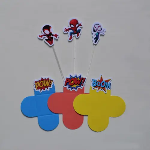 Spidey Forminhas + Toppers
