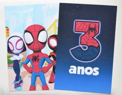 Pôster de Parede Spidey - 3 Unidades