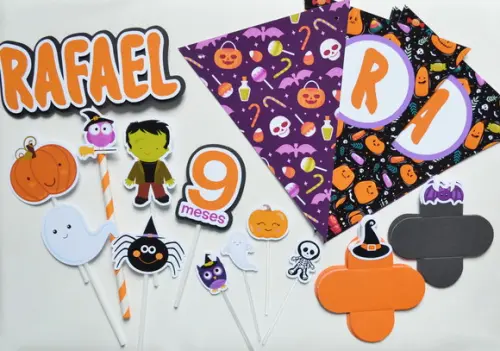 Kit Festa personalizada Halloween