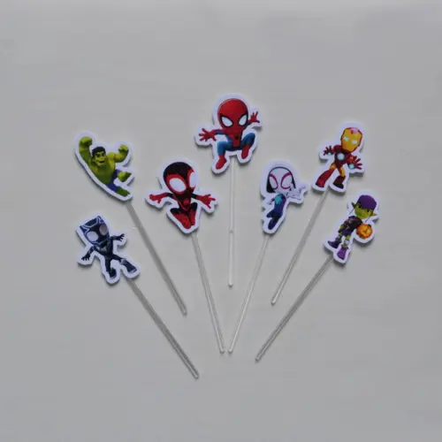 Topper para Doces Spidey e Seus Amigos Espetaculares