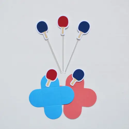 Ping Pong Forminhas + Toppers de Doces