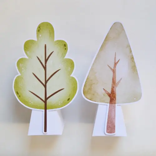 Totem de Mesa Bosque