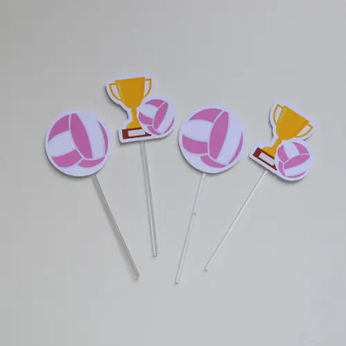 Topper de Doces Jogo de Vôlei