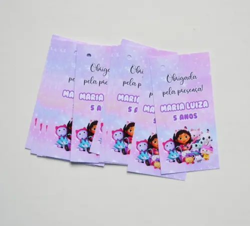 Tag Lembrancinha a Casa Mágica da Gabby