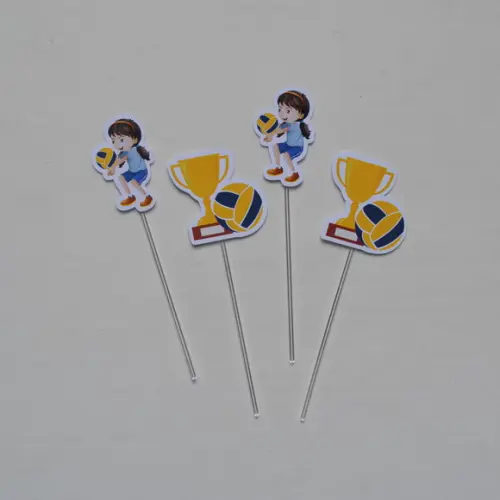 Topper de Doces Jogo de Vôlei