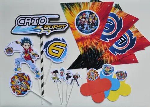 Kit Festa personalizada Beyblade