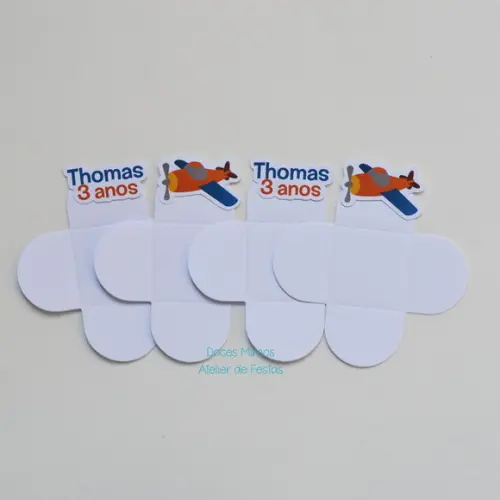 Forminhas Personalizadas Avião