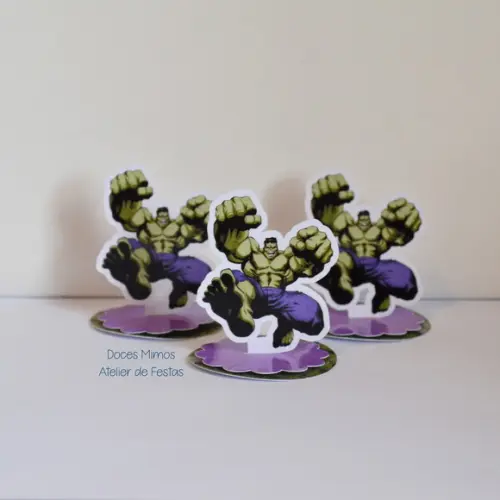 Aplique 3d Hulk