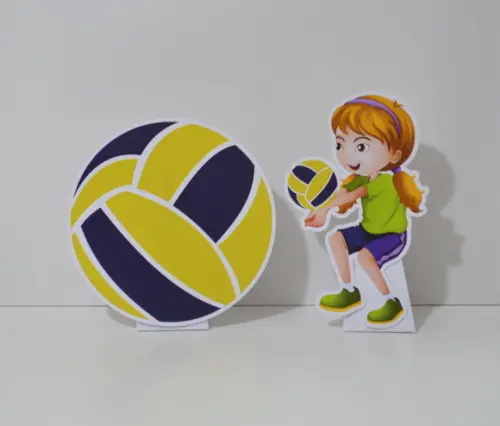 Totem de Mesa Jogo de Vôlei