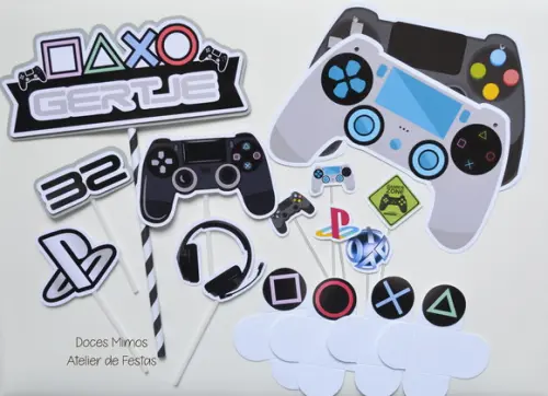 Kit Festa personalizada Playstation