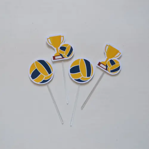 Topper de Doces Jogo de Vôlei