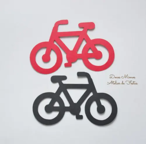 Apliques Tubetes Bicicleta