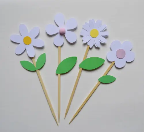 Topo de Bolo Flores