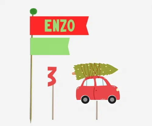 Topo de Bolo Natalino