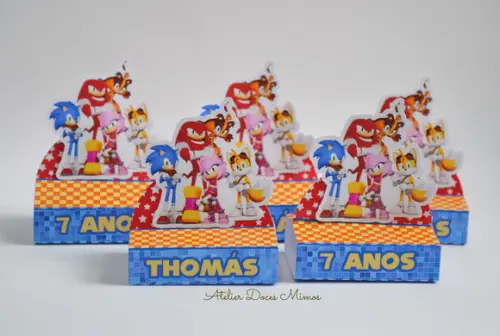 Porta Chocolate Duplo Sonic