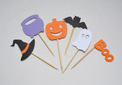 Topper p/ Doces Halloween (20 Unidades)