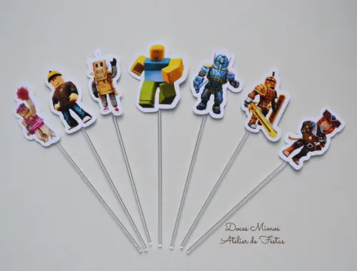 Topper de Doces Roblox