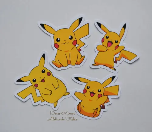 Apliques Pikachu
