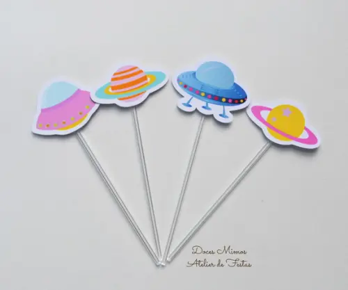 Topper de Doces Astronauta