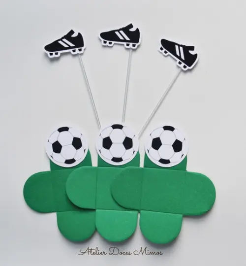 Futebol Forminhas + Toppers