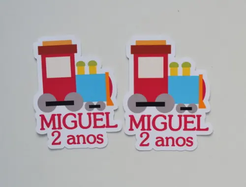 Aplique Tubete Trenzinho