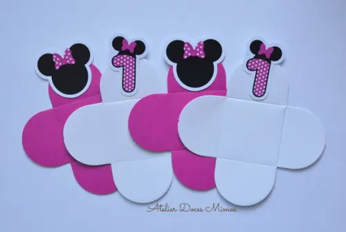 Forminhas Minnie Rosa