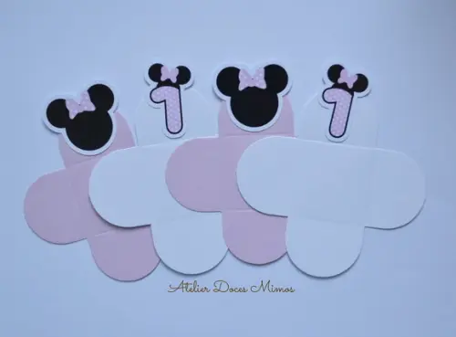 Forminhas Minnie Rosa