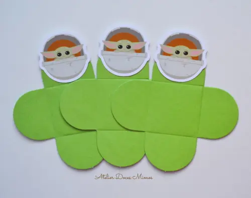 Forminhas Baby Yoda