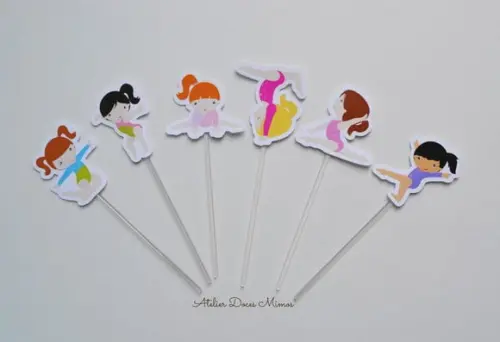Topper p/ Doces Ginástica Olímpica