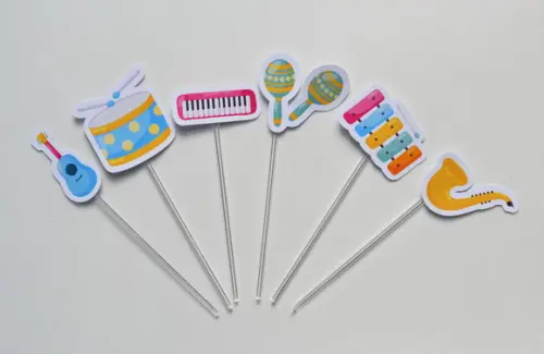 Topper p/ Doces Instrumentos Musicais