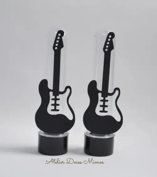 Tubete com Aplique Guitarra