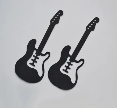 Apliques Guitarra p/ Tubetes
