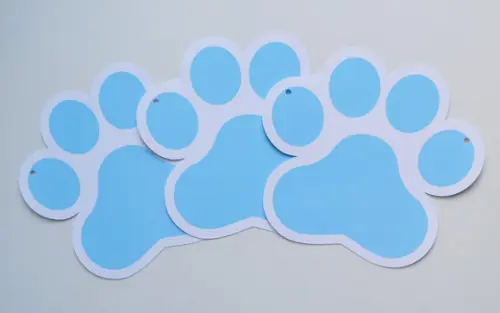 Varal Decorativo Patinhas Pet (6 Patinhas)